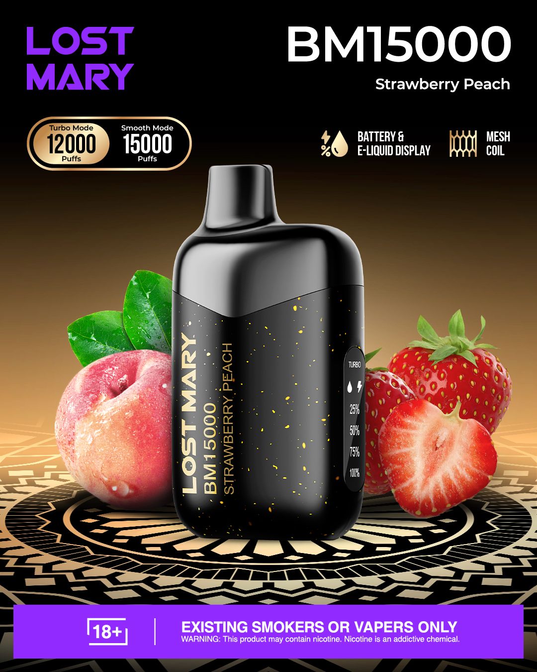 LOST MARY BM15000 Disposable Vape 15000 Puffs In Dubai