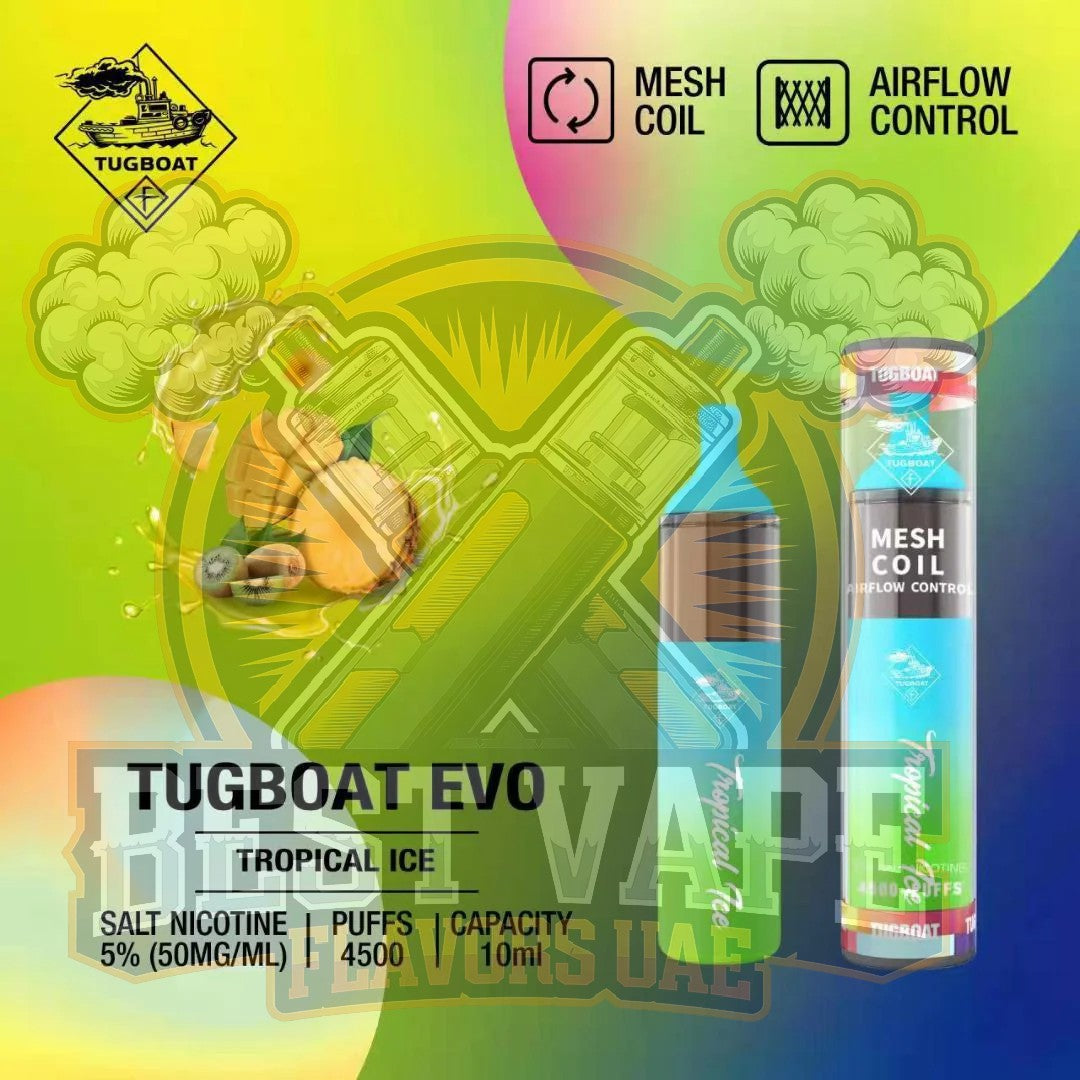 Tugboat EVO 4500 Puffs Disposable Vape in UAE