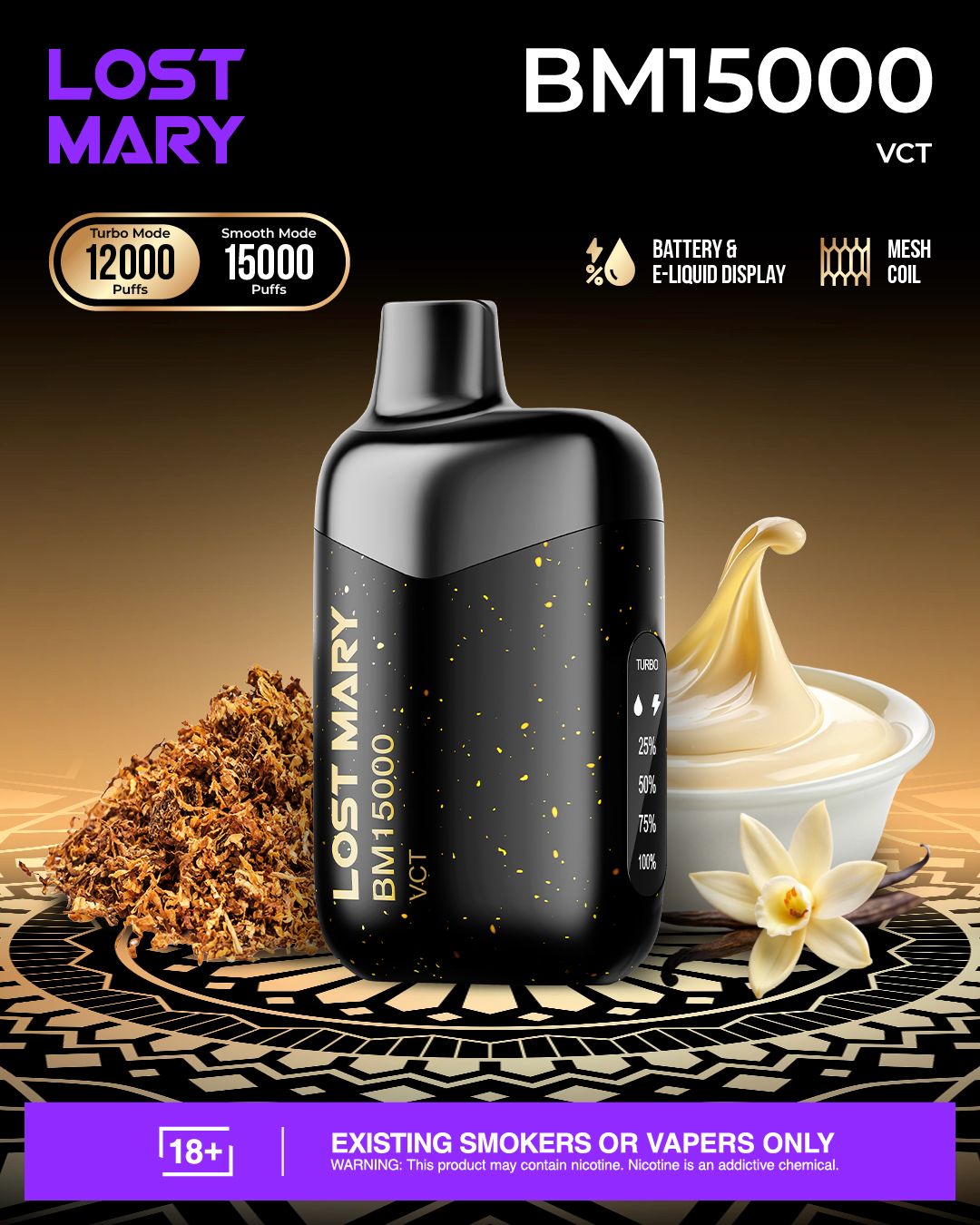 LOST MARY BM15000 Disposable Vape 15000 Puffs In Dubai