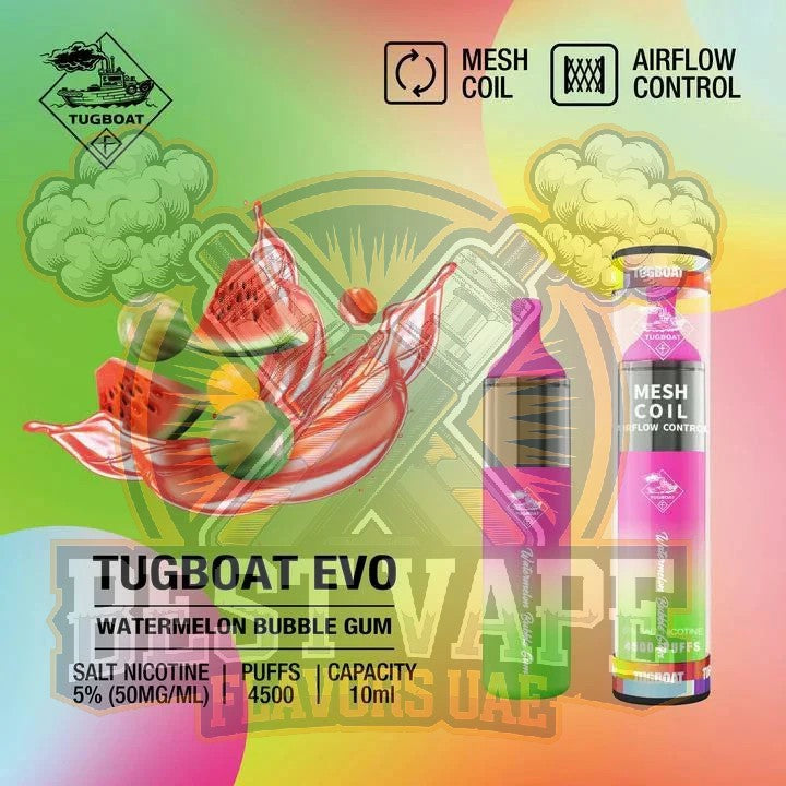 Tugboat EVO 4500 Puffs Disposable Vape in UAE