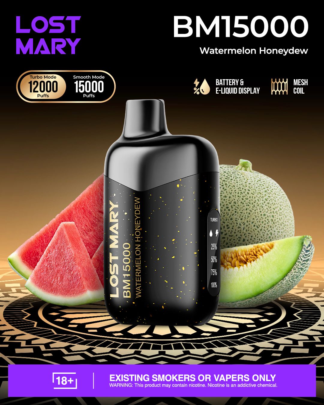 LOST MARY BM15000 Disposable Vape 15000 Puffs In Dubai