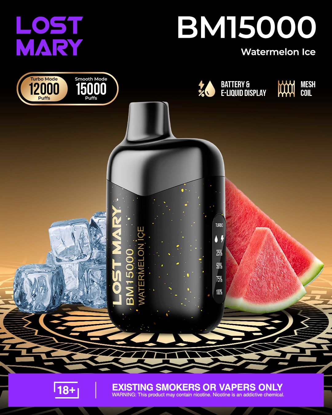 LOST MARY BM15000 Disposable Vape 15000 Puffs In Dubai