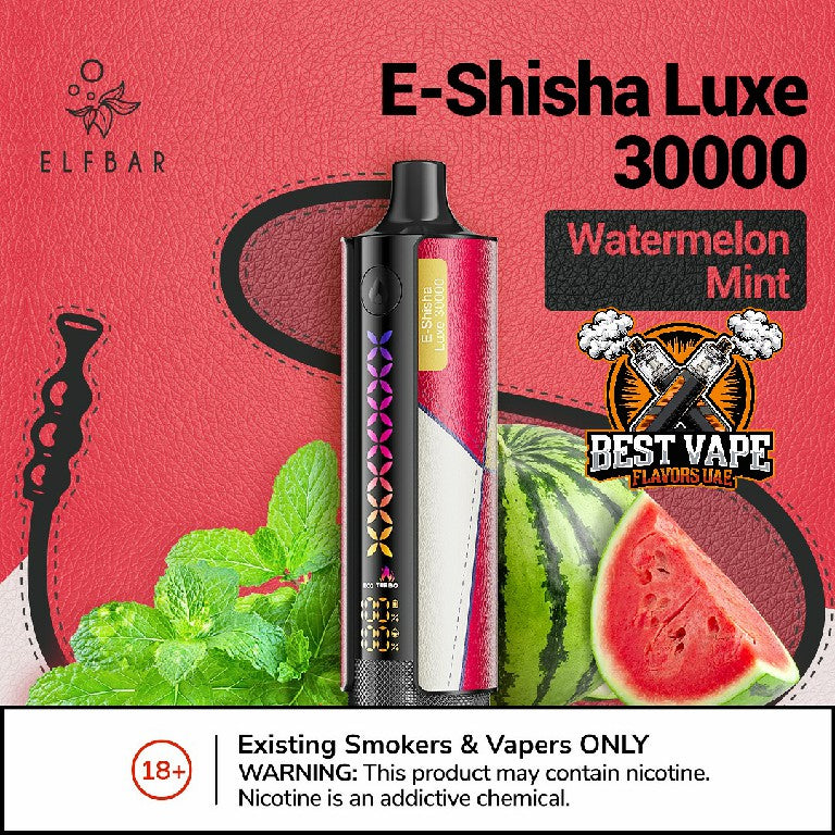 ELFBAR E-Shisha Luxe 30000 Puffs Disposable Vape In Dubai