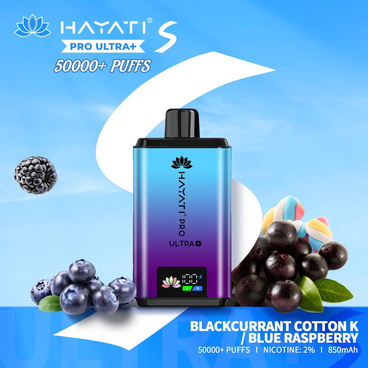Hayati Pro Ultra Plus 50,000 Puffs Disposable Vape in Dubai
