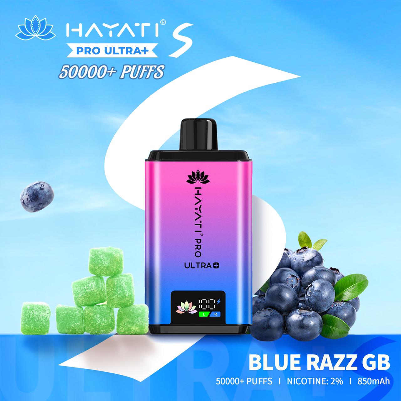 Hayati Pro Ultra Plus 50,000 Puffs Disposable Vape in Dubai