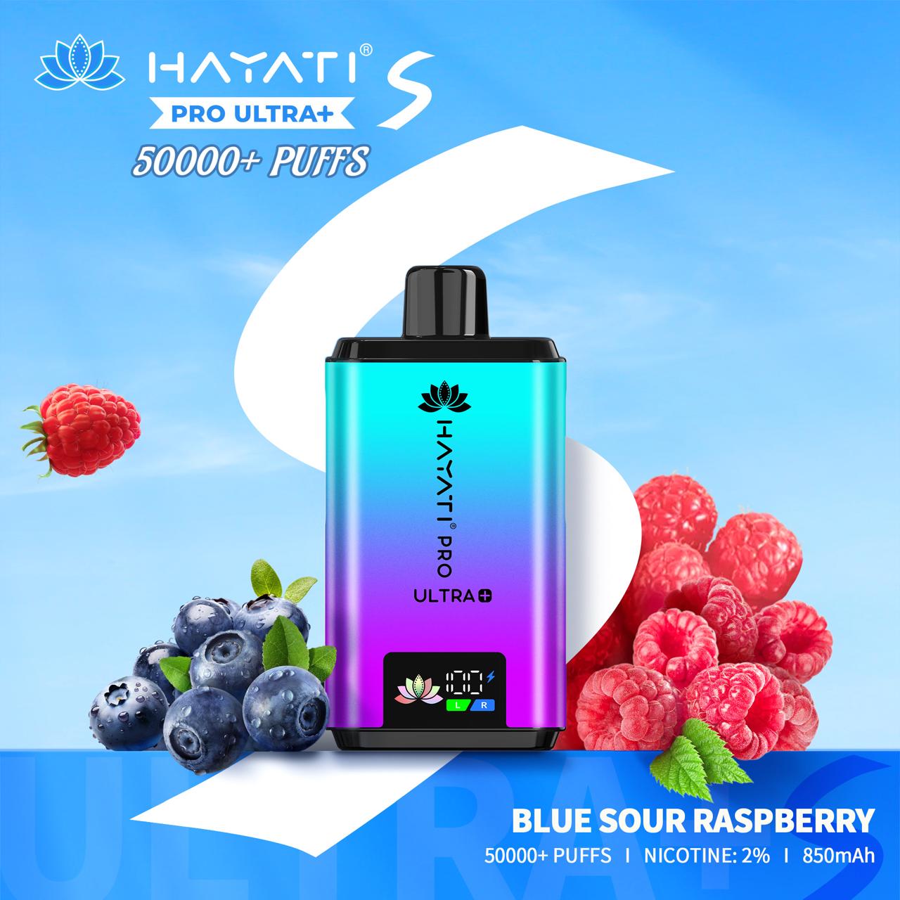 Hayati Pro Ultra Plus 50,000 Puffs Disposable Vape in Dubai