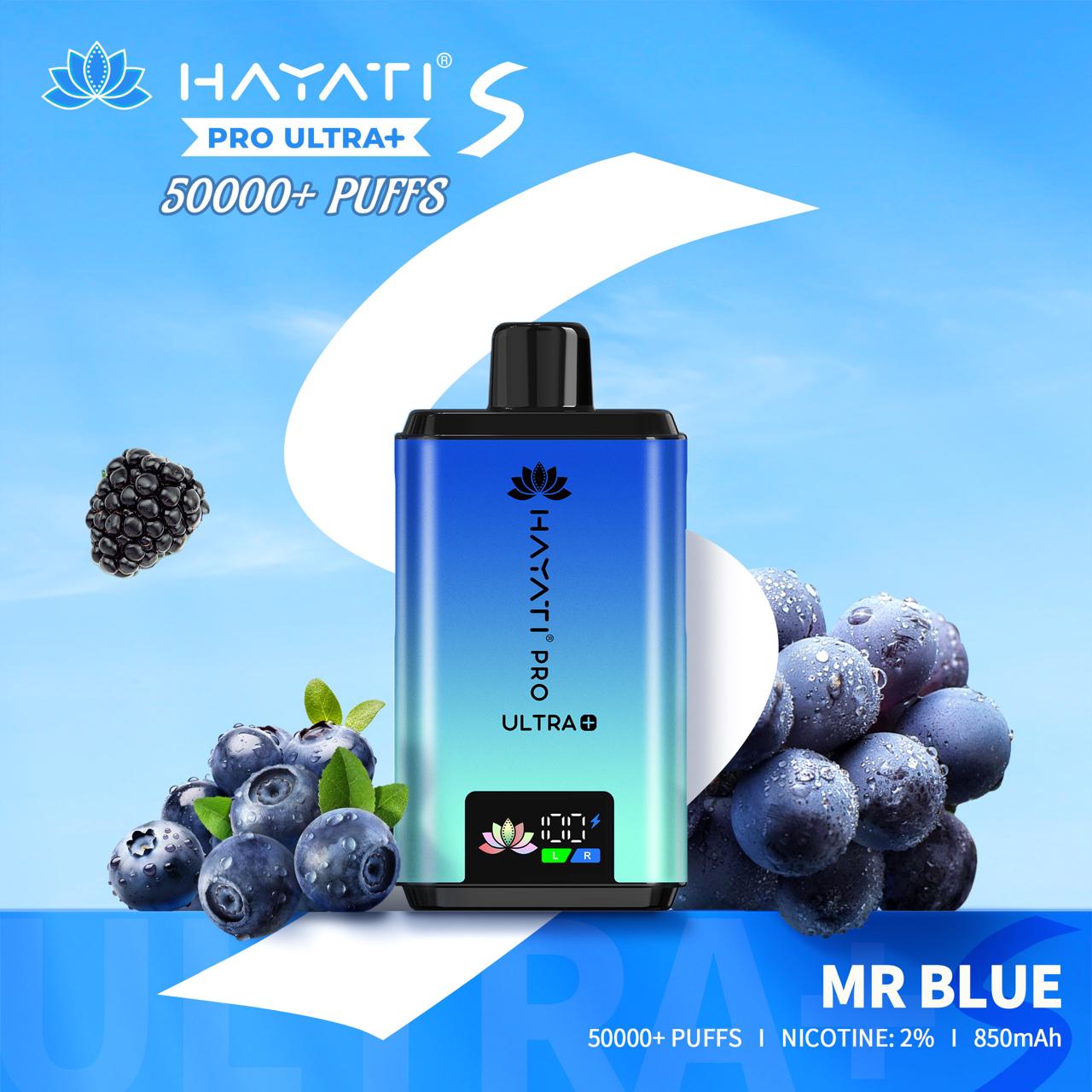 Hayati Pro Ultra Plus 50,000 Puffs Disposable Vape in Dubai