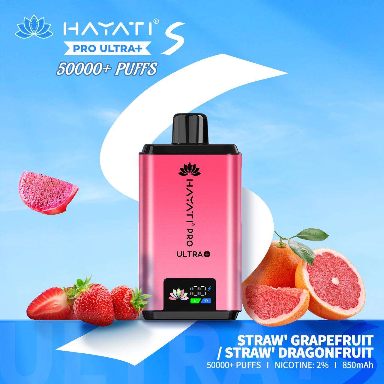 Hayati Pro Ultra Plus 50,000 Puffs Disposable Vape in Dubai