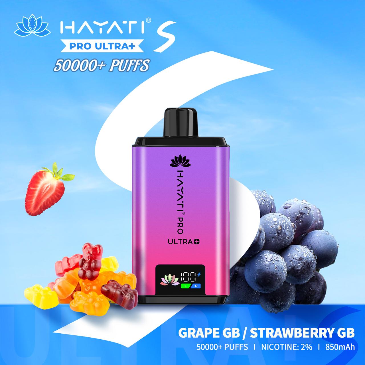 Hayati Pro Ultra Plus 50,000 Puffs Disposable Vape in Dubai