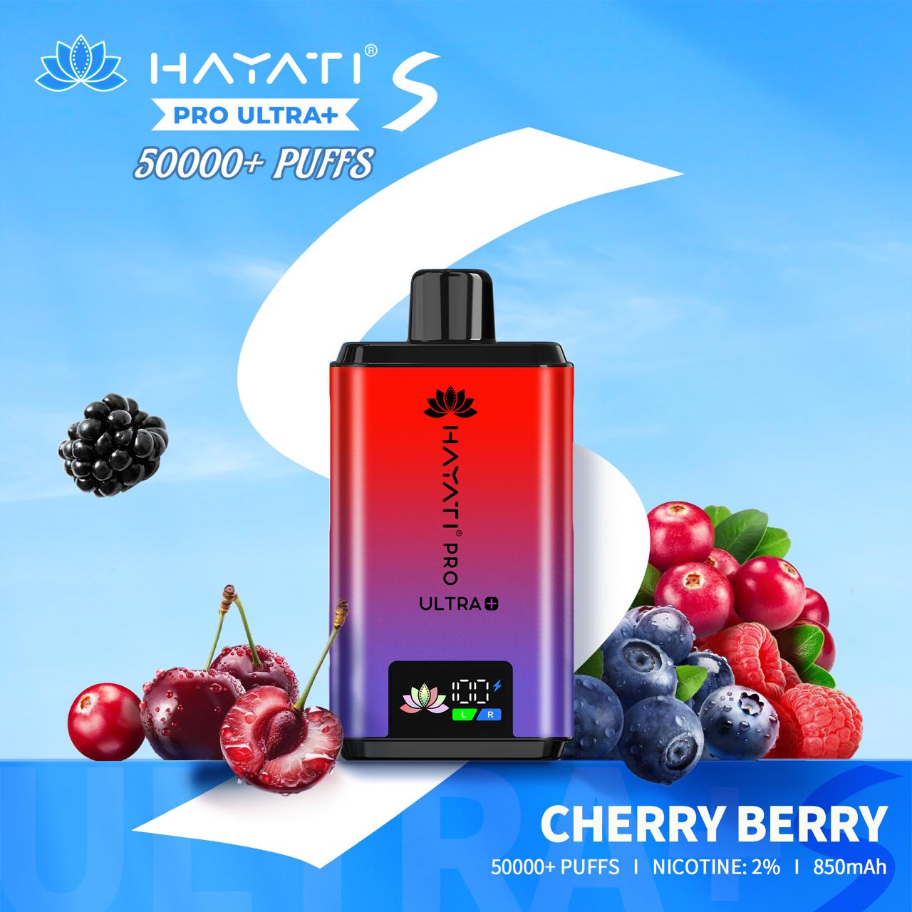 Hayati Pro Ultra Plus 50,000 Puffs Disposable Vape in Dubai
