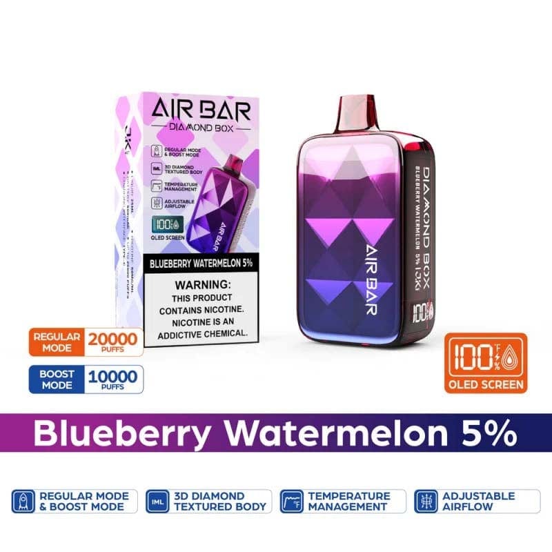 Air Bar Diamond Box 20000 Puffs - Unmatched Vaping Experience in Dubai, UAE