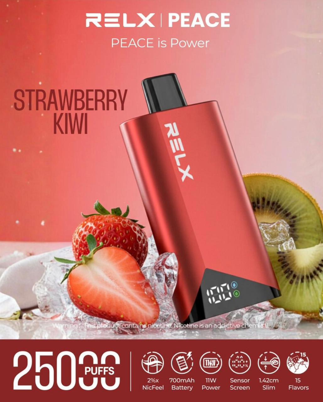 Relx Peace 25000 Puffs Disposable Vape in Dubai, UAE