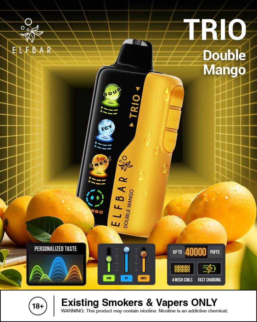 Elf Bar Trio 40000 Puffs Disposable Vape