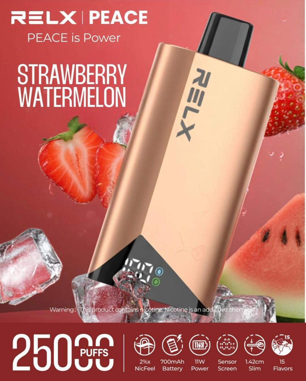 Relx Peace 25000 Puffs Disposable Vape in Dubai, UAE
