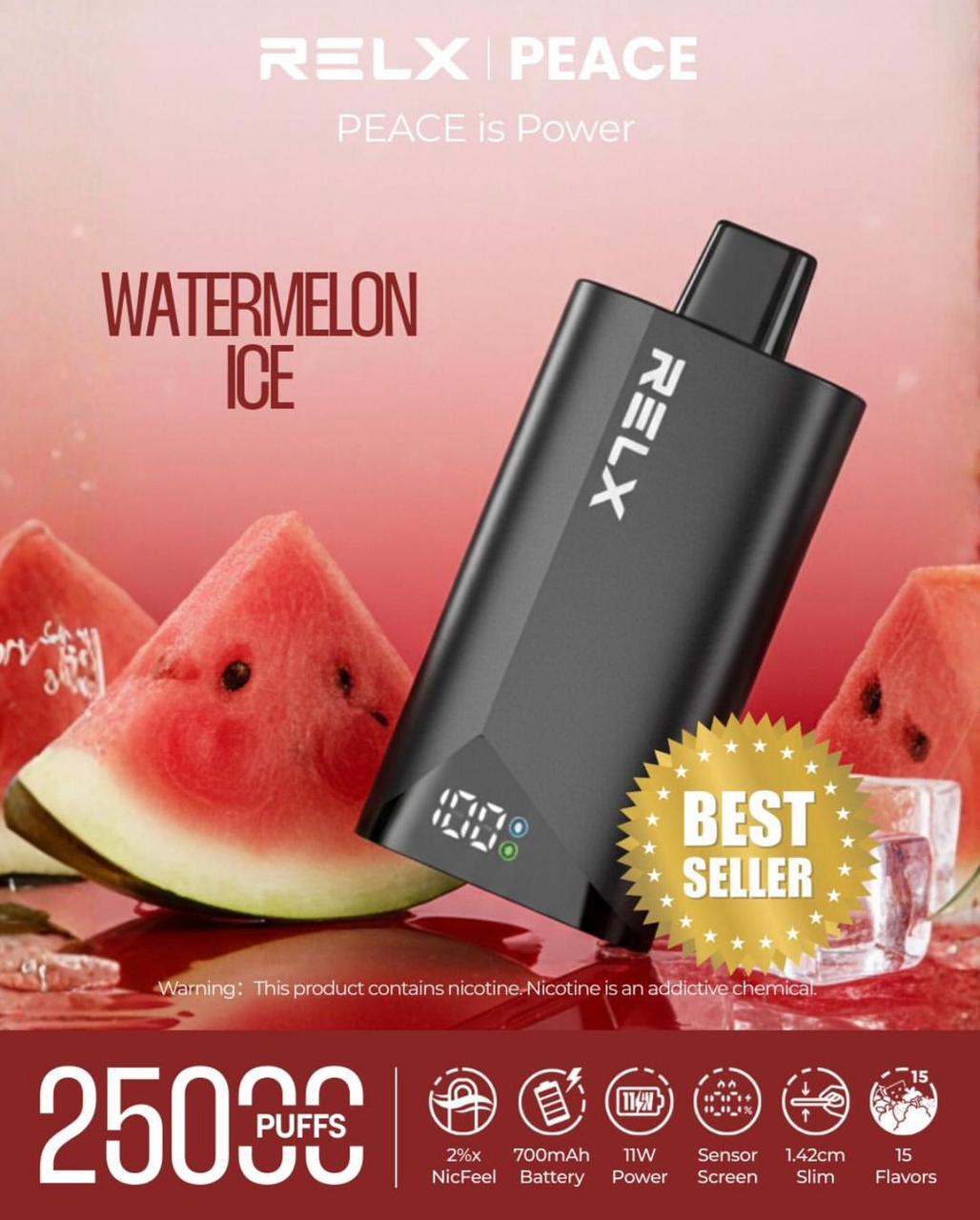Relx Peace 25000 Puffs Disposable Vape in Dubai, UAE