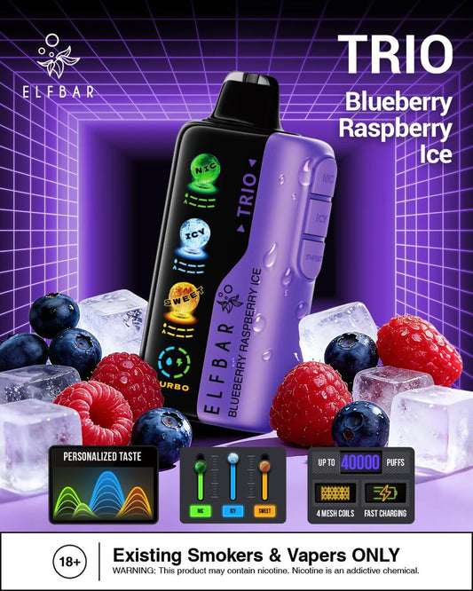 Elf Bar Trio 40000 Puffs Disposable Vape