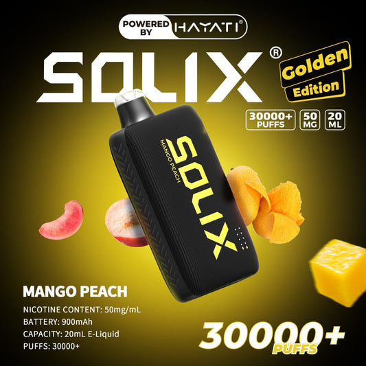 Hayati Solix 30000 Puffs Disposable Vape in Dubai.
