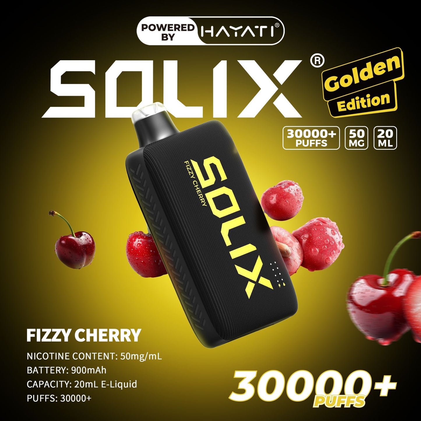 Hayati Solix 30000 Puffs Disposable Vape in Dubai.
