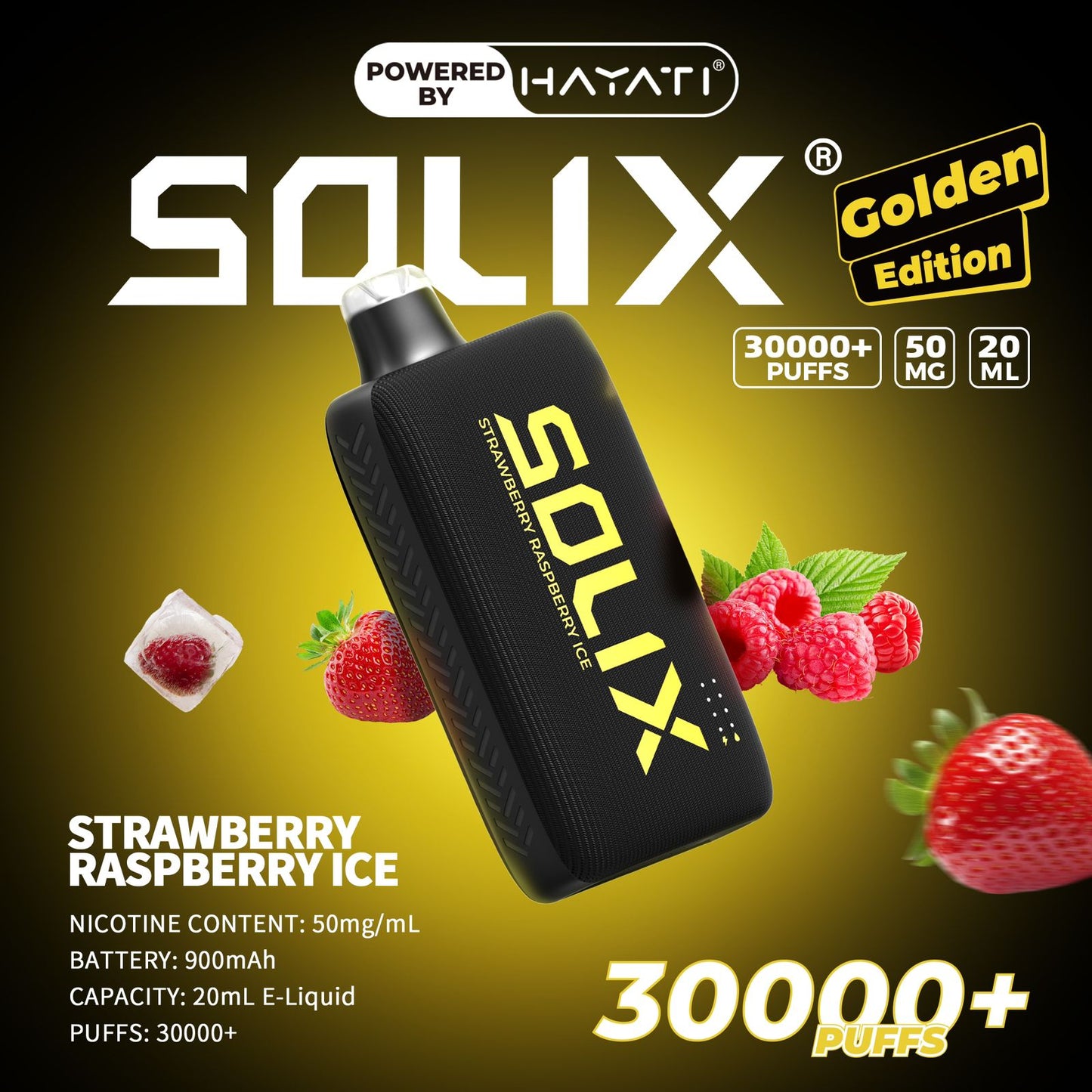 Hayati Solix 30000 Puffs Disposable Vape in Dubai.