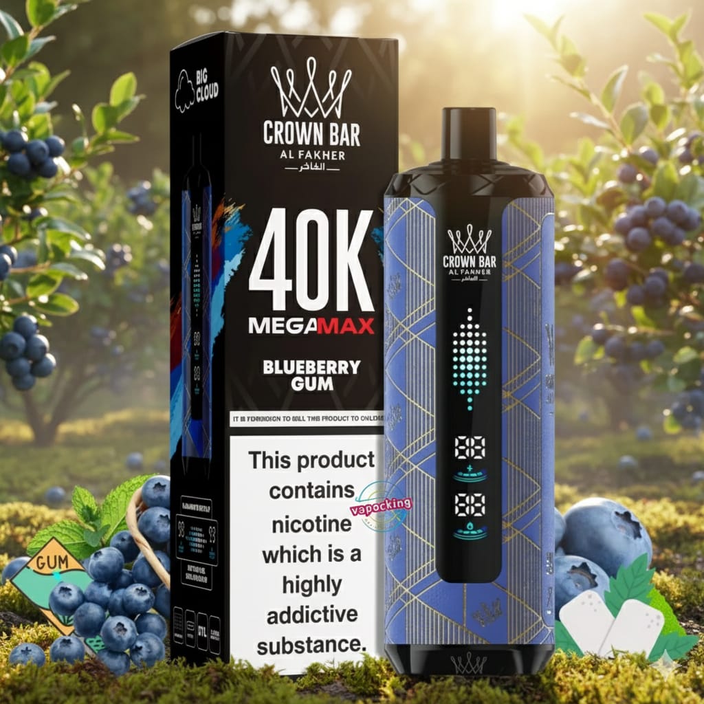 Al Fakher Crown Bar Mega Max 40K Disposable Vape