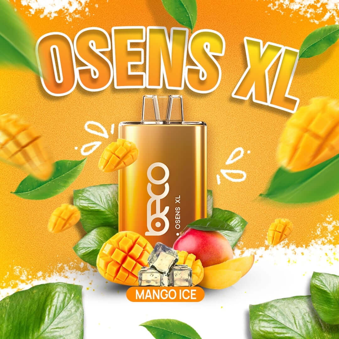 BECO OSENS XL 10000 Puff Disposable New Vape In UAE 2023Flavors: STRAWBERRY WATERMELON ICE