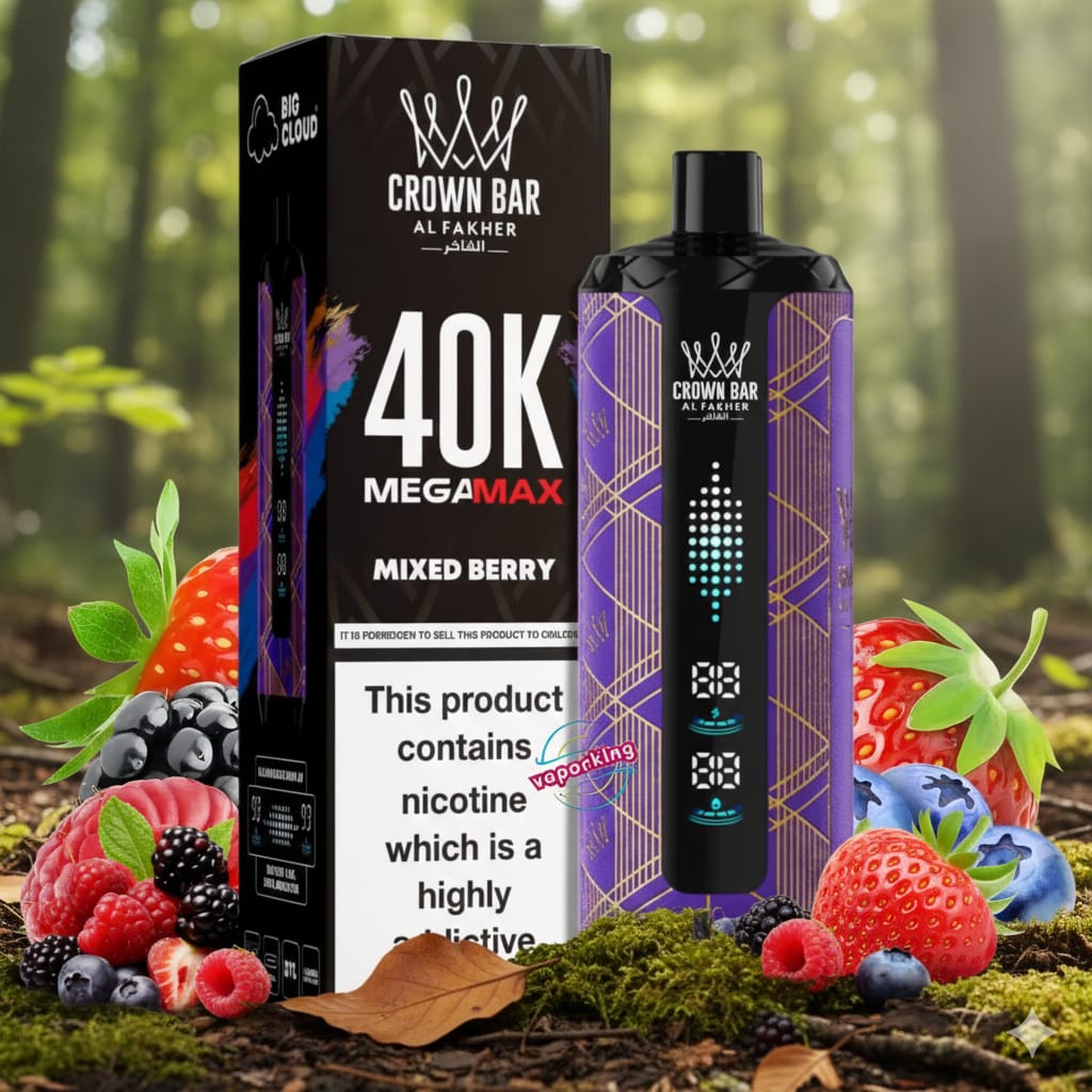 Al Fakher Crown Bar Mega Max 40K Disposable Vape
