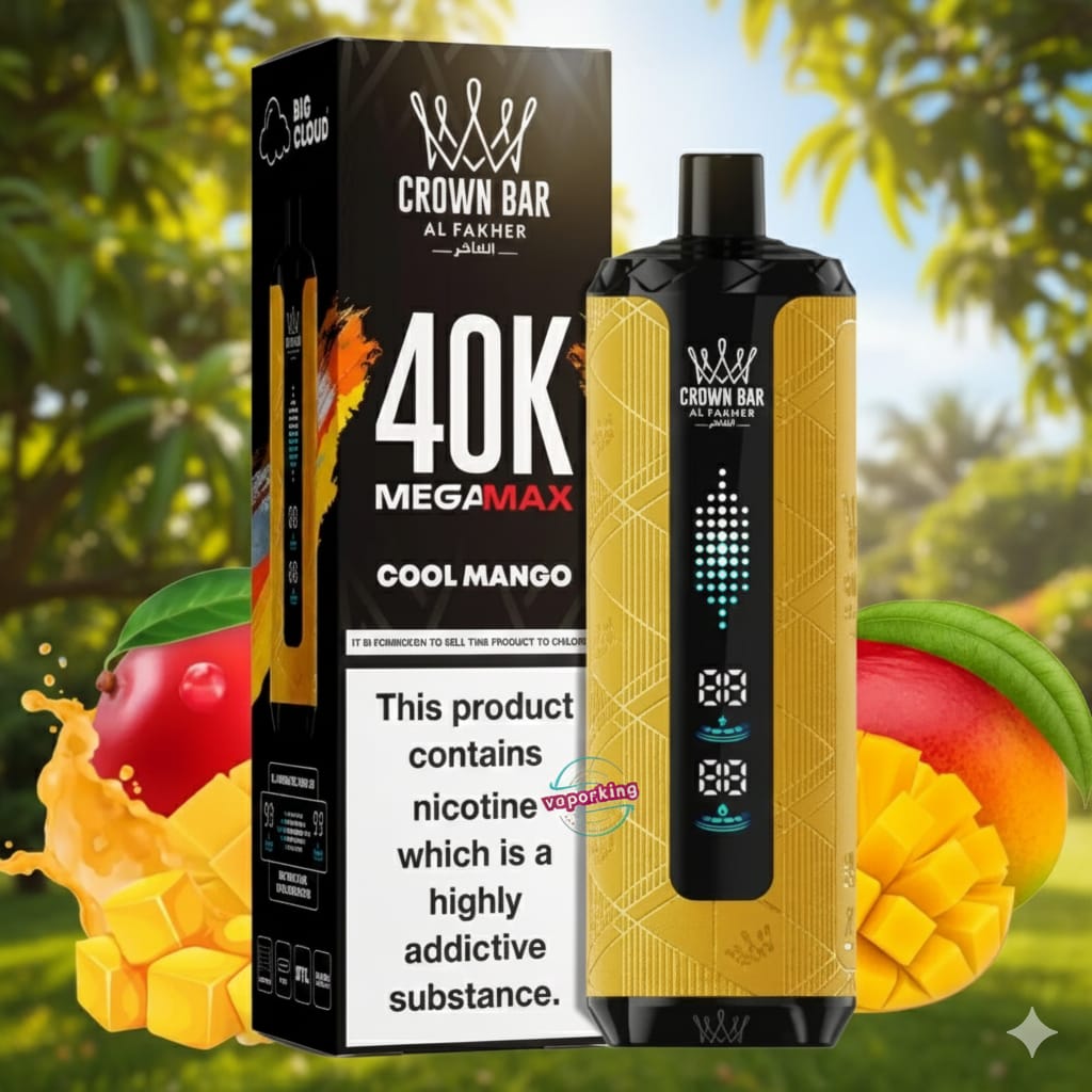Al Fakher Crown Bar Mega Max 40K Disposable Vape