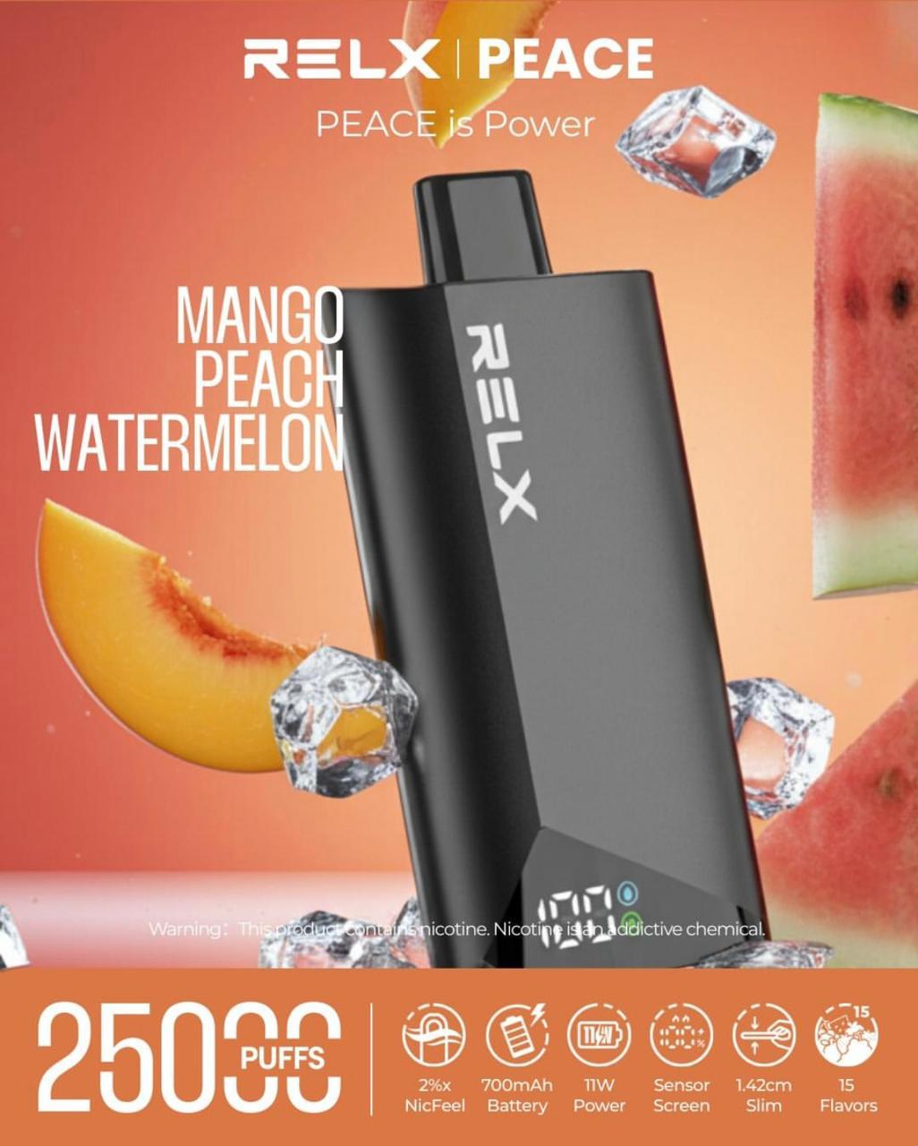 Relx Peace 25000 Puffs Disposable Vape in Dubai, UAE