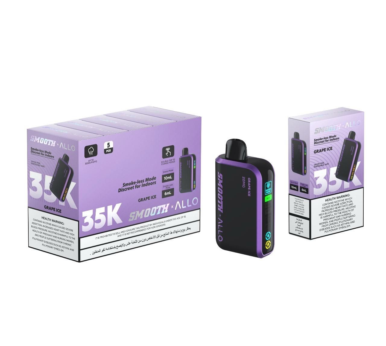 Smooth Allo 35000 Puffs Disposable Vape