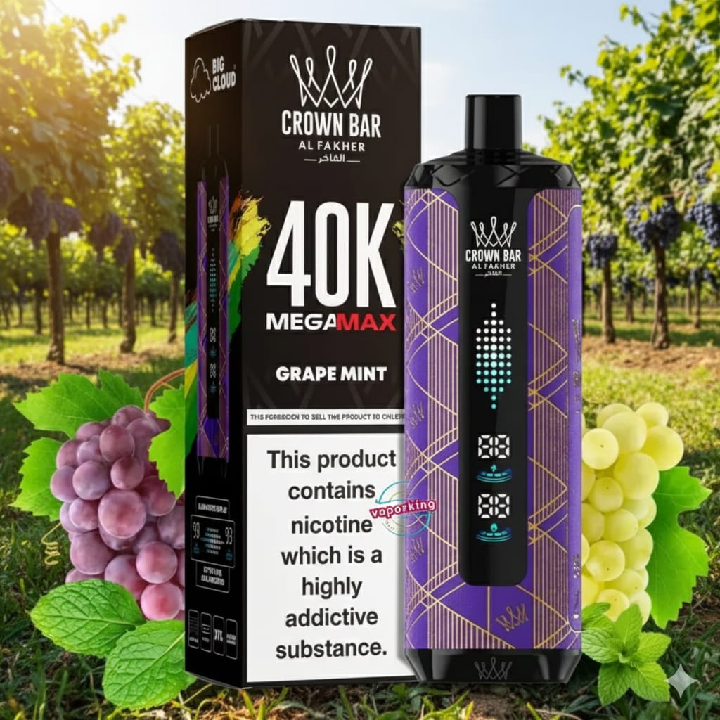 Al Fakher Crown Bar Mega Max 40K Disposable Vape