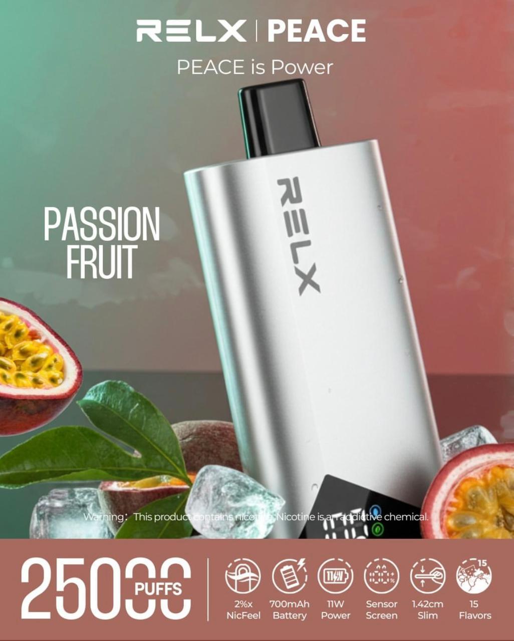 Relx Peace 25000 Puffs Disposable Vape in Dubai, UAE