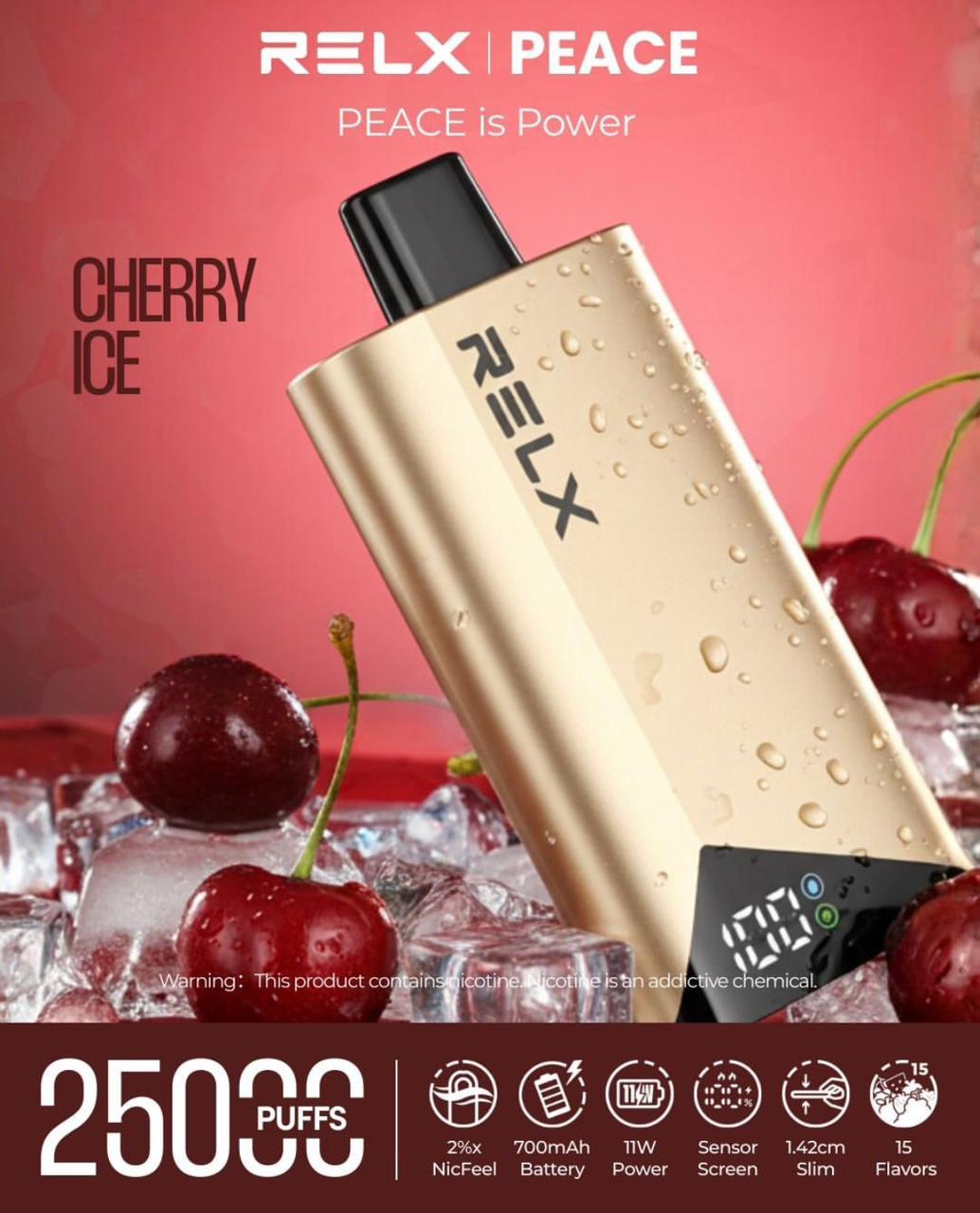 Relx Peace 25000 Puffs Disposable Vape in Dubai, UAE