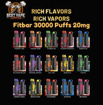 Fitbar 30000 Puffs DTL Disposable Vape In Dubai