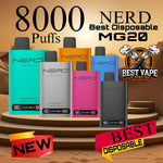 Nerd Slim 8000 Puffs 20MG Disposable Vape