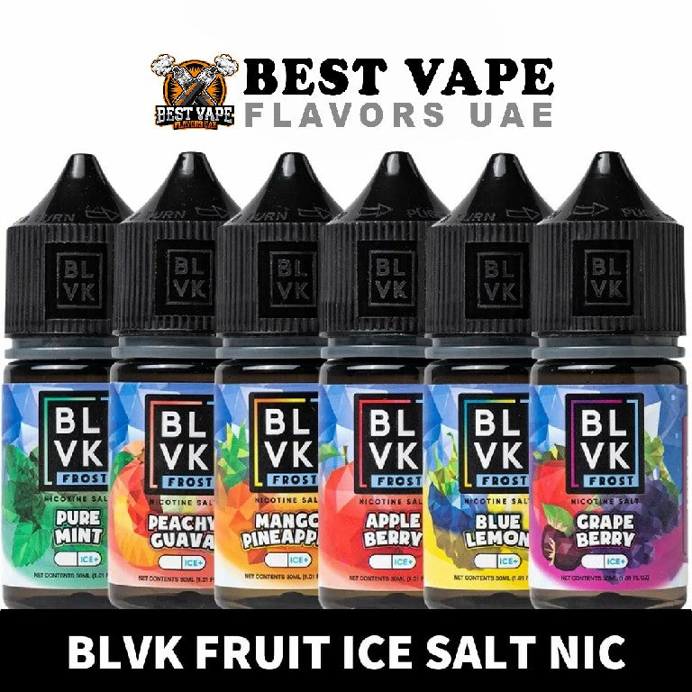 BLVK Fruit Ice Nicotine Salt E-Liquid In Dubai