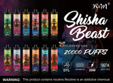 R&M ShiSha Beast 20000 Puffs Disposable in Dubai