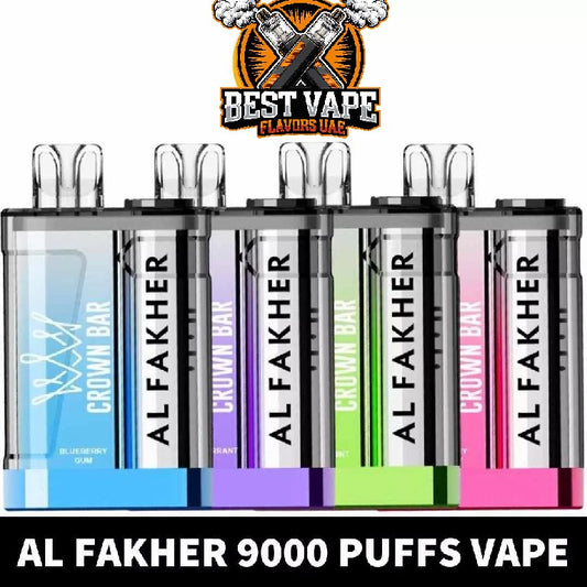 Al Fakher Crown Bar Crystal 9000 Puffs Disposable Vape