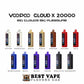 VOOPOO Cloud X 20000 Puffs Disposable Vape In Dubai