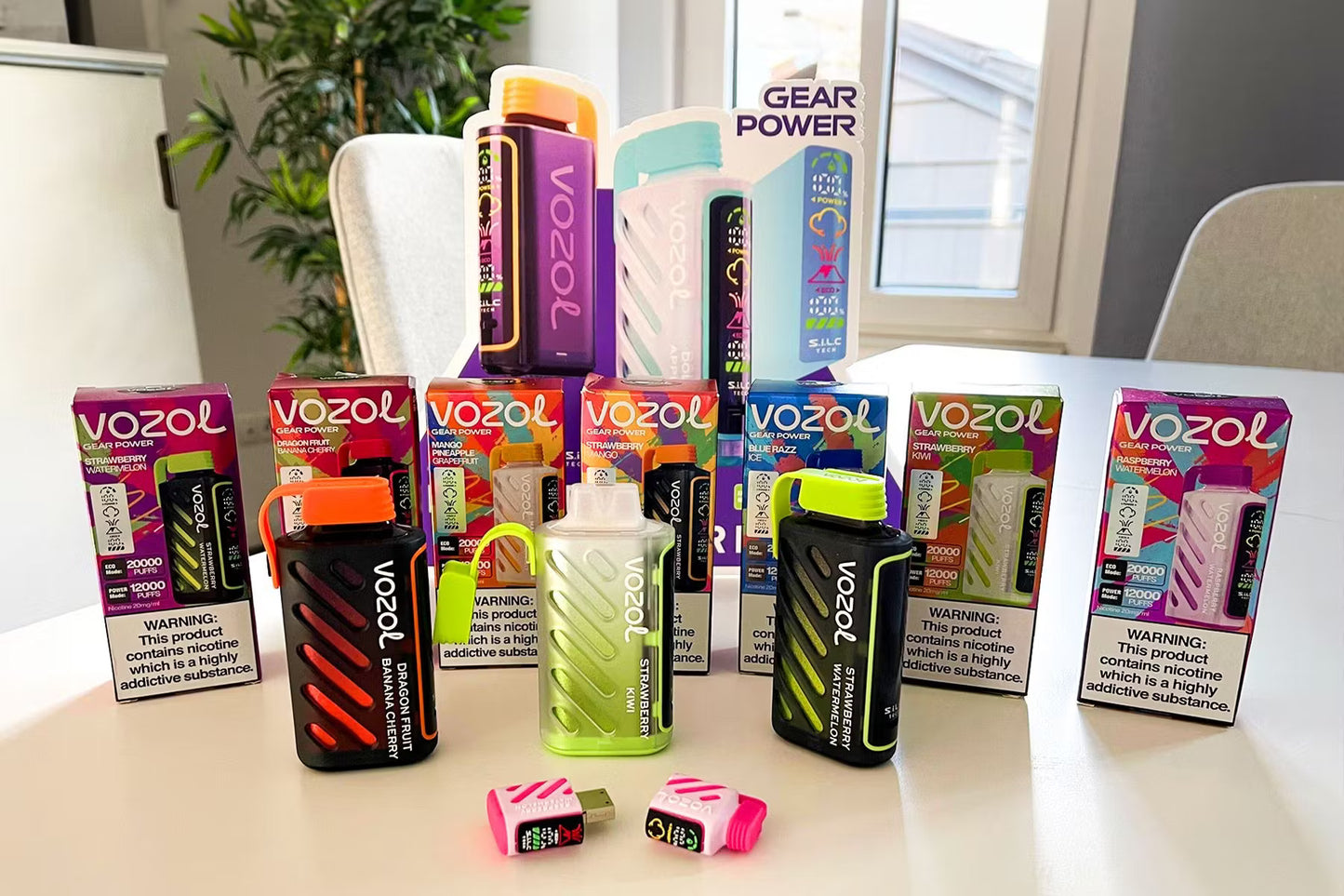 VOZOL GEAR POWER 20000 Puffs Disposable Vape in UAE