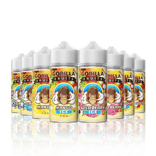 GORILLA 100ml 3mg Vape Juice E-Liquid in Dubai