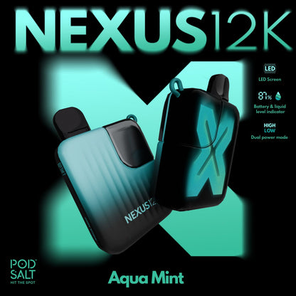 Pod Salt Nexus 12000 Puffs disposable vape in Dubai