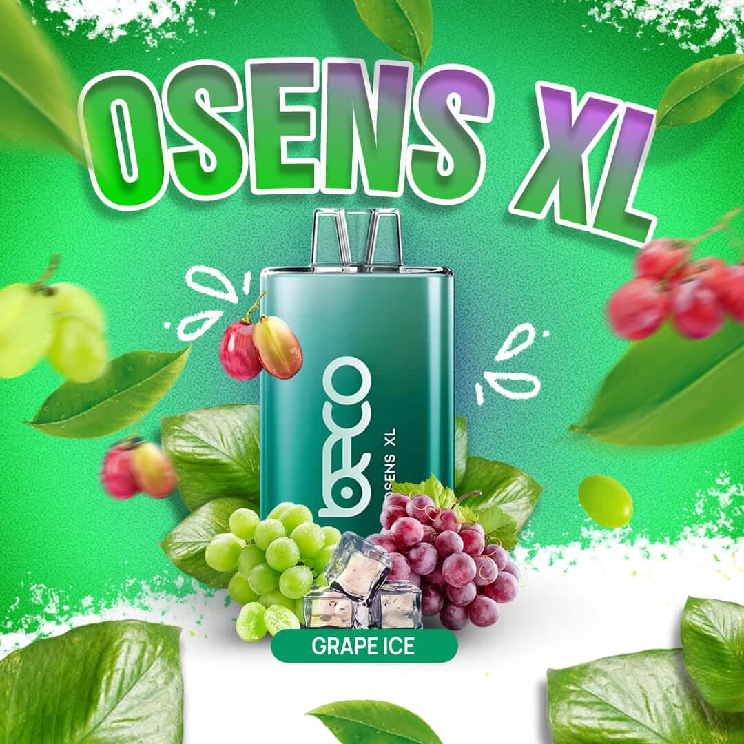 BECO OSENS XL 10000 Puff Disposable New Vape In UAE 2023Flavors: STRAWBERRY WATERMELON ICE