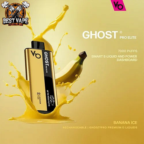 Vapes Bars Ghost Pro Elite 7000 Puffs Disposable Vape