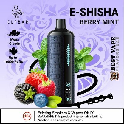 Elf Bar E-Shisha 16000 Puffs Disposable Vape