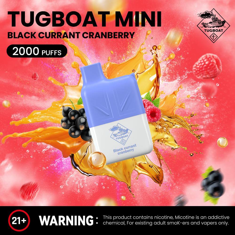 Tugboat Mini 2000 Puffs Disposable Vape in Dubai, UAE
