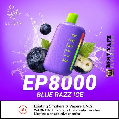 ELF Bar EP8000 Disposable Vape  in Dubai