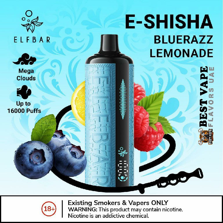 Elf Bar E-Shisha 16000 Puffs Disposable Vape