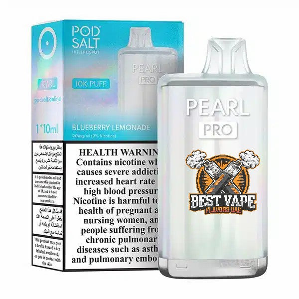 Pod Salt Pearl Pro 10000 Puffs Disposable Vape in UAE