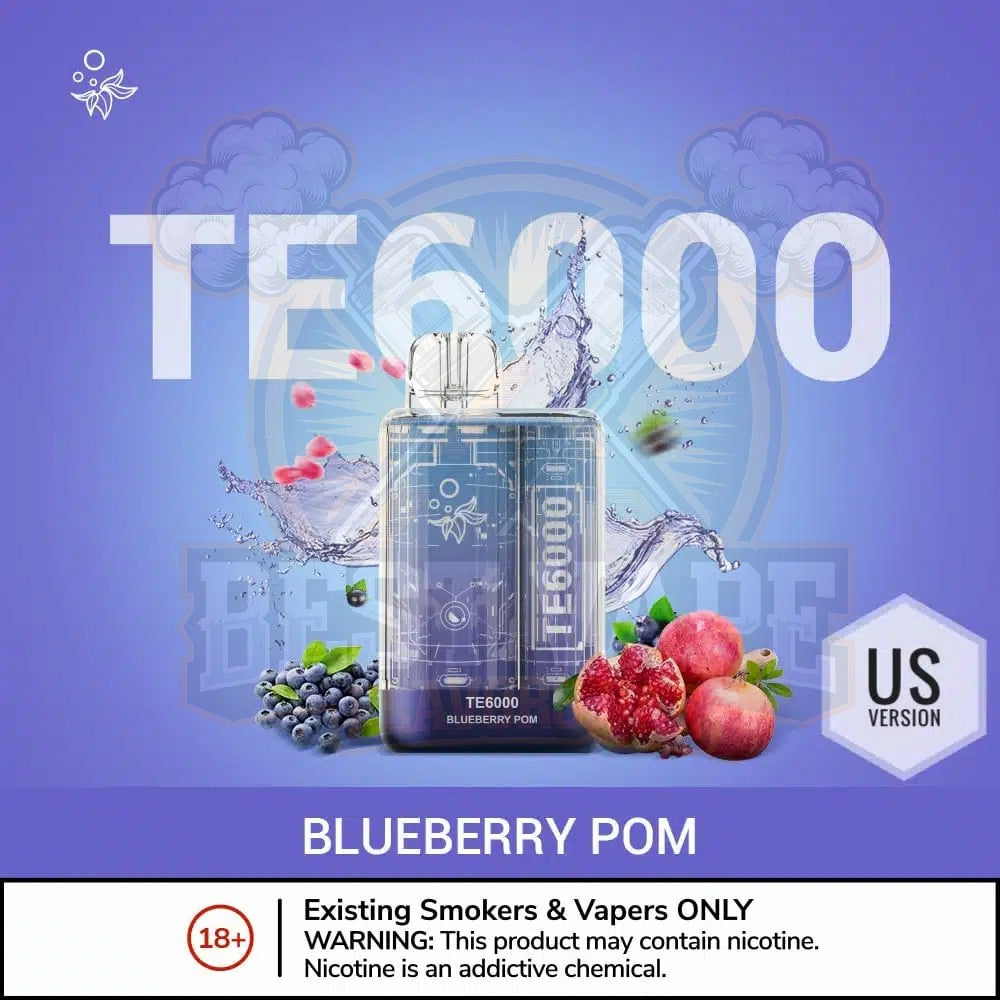 ELF BAR TE6000 Puffs Disposable Vape (US Version) in Dubai