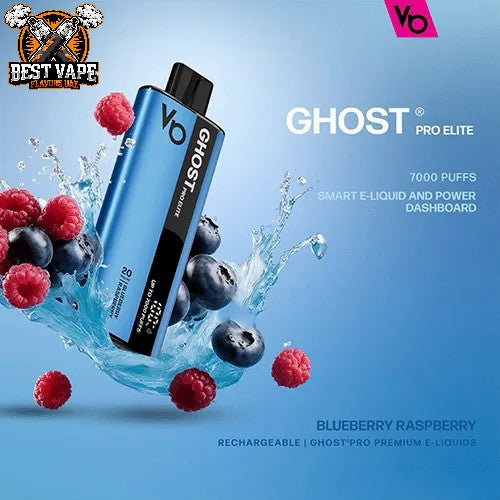 Vapes Bars Ghost Pro Elite 7000 Puffs Disposable Vape